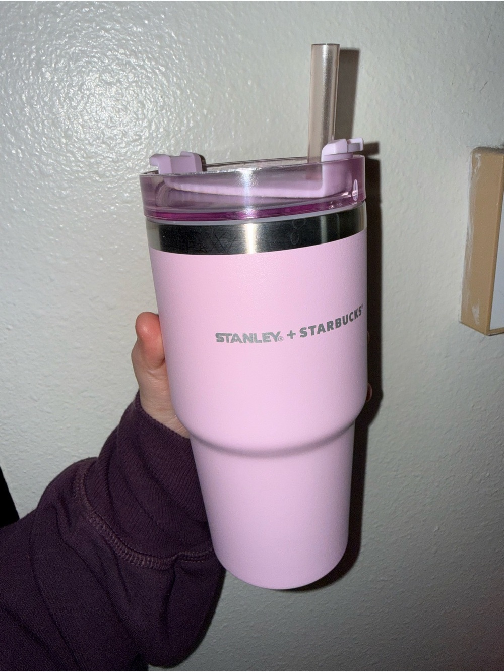 Stanley + Starbucks Pink Insulated Tumbler with Straw